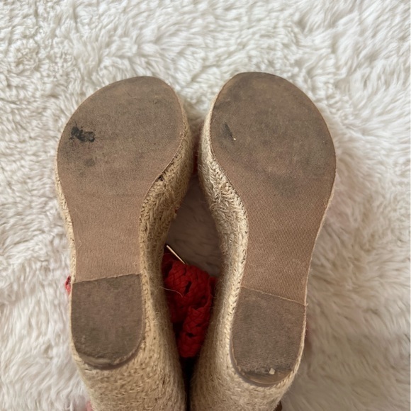 Steve Madden Magestee Coral Espadrille Wedge Sandals - Picture 12 of 12